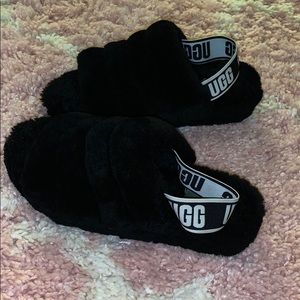 Ugg fluff yeah Slides size 8